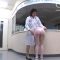 Spanked Nurse – The Doctor took Time to Expose Buttocks in white Pantyhose