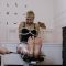 Gadya feels new sensations on her soles