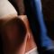 Hard belt spanking for cheating