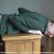 Panties pulled down to bare her magnificently curvy buttocks, Amelia yells louder