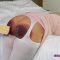 Too Sore To Sit: Paddling Her Round Bottom