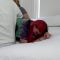 Double Punished Bare – Skylar Rose Hairbrush Spanking over 2 Laps