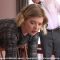 Bent over a chair in skin tight jeans, then bare bottom, Helen braves the yard stick
