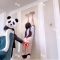Chinese amateur spanking – MP4/HD – tip toes to the wall