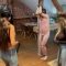 Lesbian Jeans Party And Spank Slave